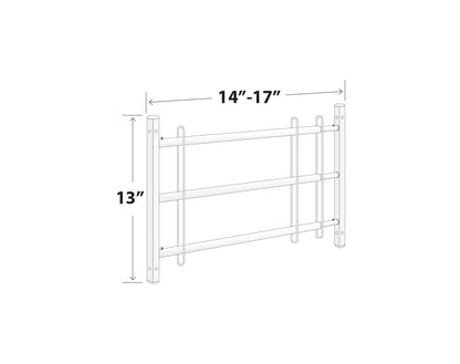 Adjustable Window Guards 14"-17" (Model 1417)