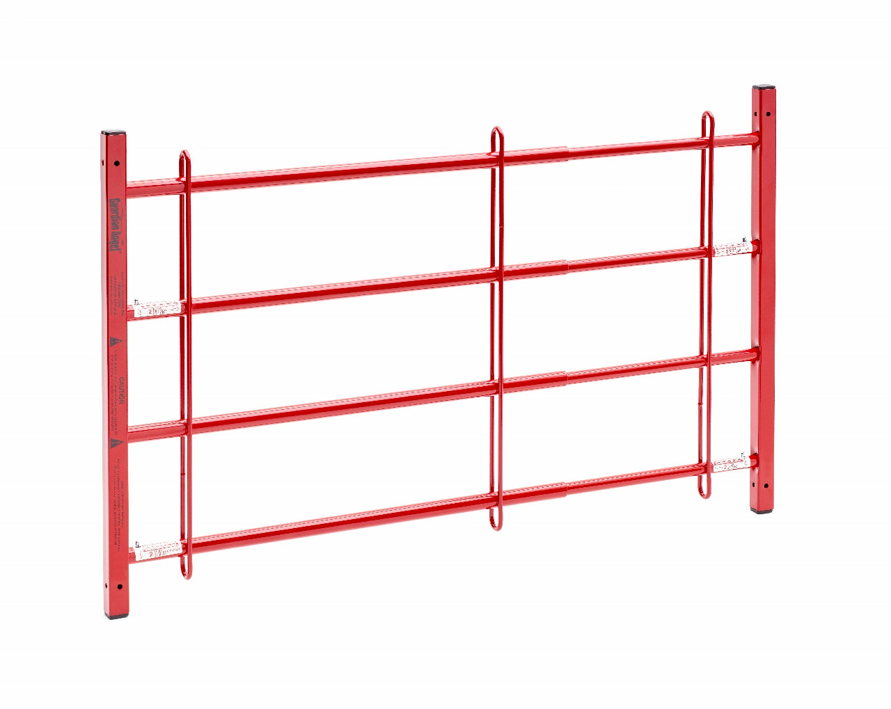 Colored Adjustable Window Guards 35"-58" 4-Bar (Black, Blue, Red, Pink, Purple)