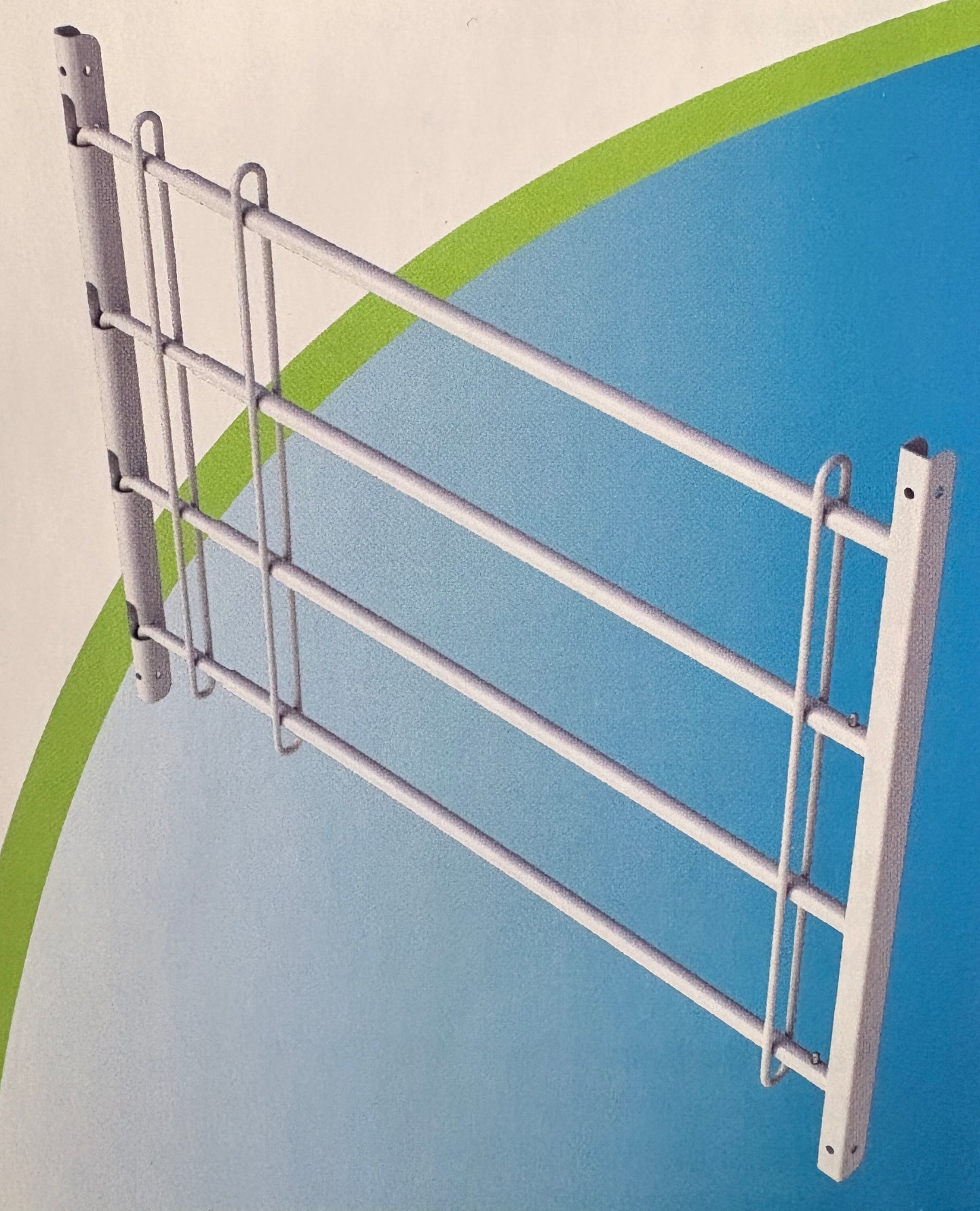 Adjustable Optim Swing Out Window Guards 23"-36" (Model WG4-2336)