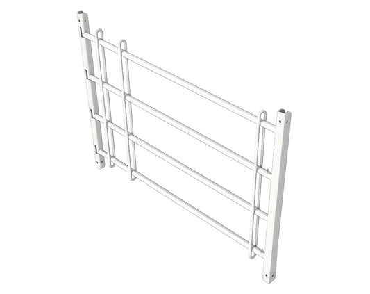 Adjustable Optim Swing Out Window Guards 23"-36" (Model WG4-2336)